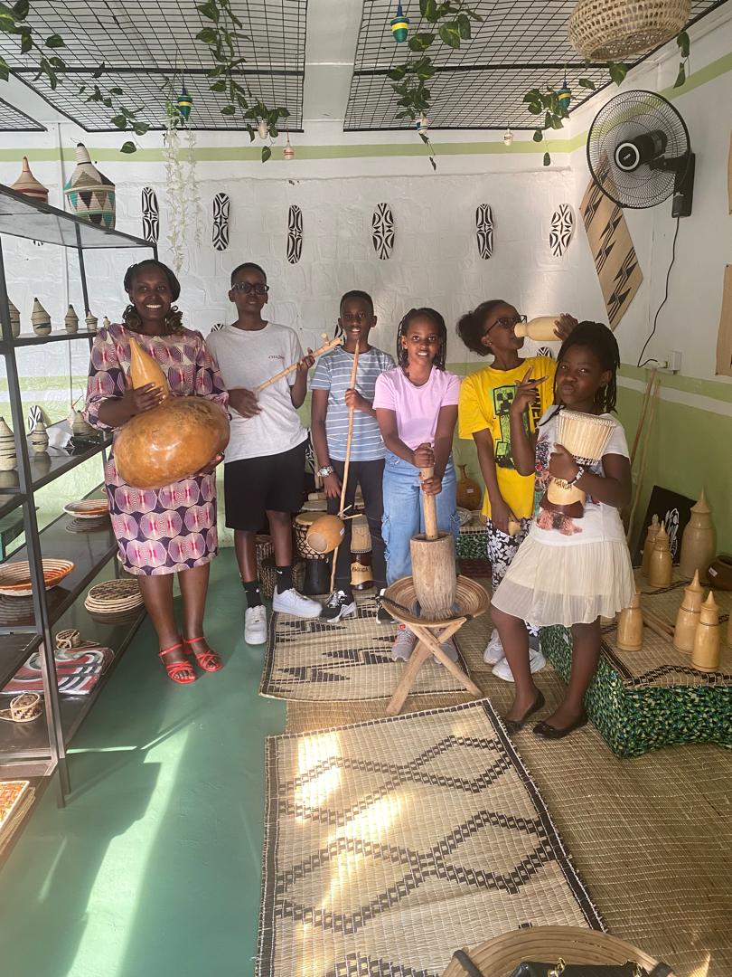 Traditional materials exhibition